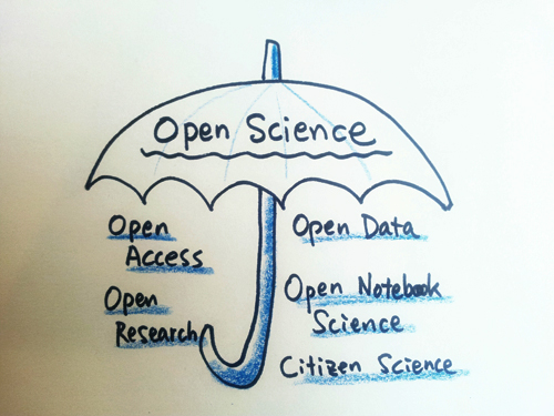Some Open Science principles written under an umbrella